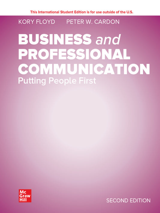 Business and Professional Communication - KhyberPublishing