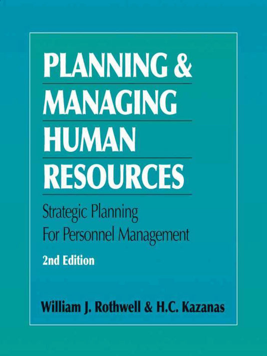 Planning and Managing Human Resources - KhyberPublishing