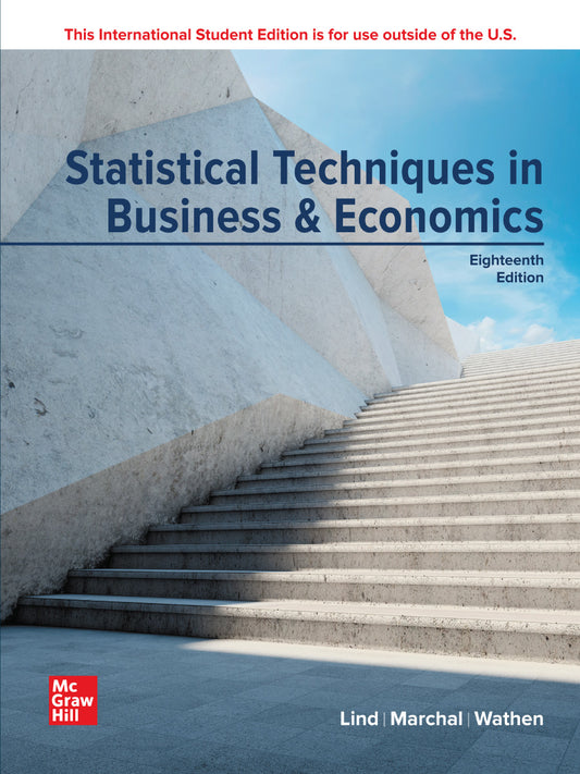 Statistical Techniques in Business and Economics - KhyberPublishing