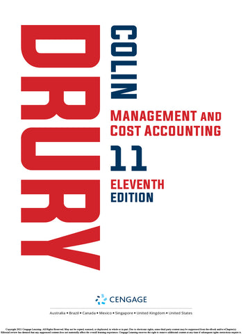 Management and Cost Accounting