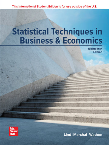 Statistical Techniques in Business and Economics